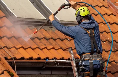 Démoussage et hydrofuge de toiture à Villerable